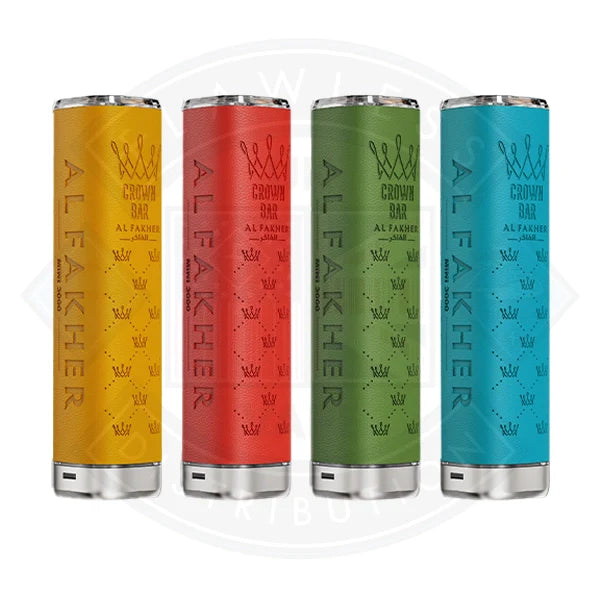 Buy Al Fakher Crown Bar Mini 3K Battery Case | Free UK Delivery