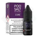 Pod Salt Blackcurrant Menthol Nic Salt 5mg 10ml E-Liquid - Flawless Vape Shop