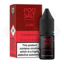 Pod Salt Strawberry Nic Salt 20mg 10ml E-Liquid - Flawless Vape Shop
