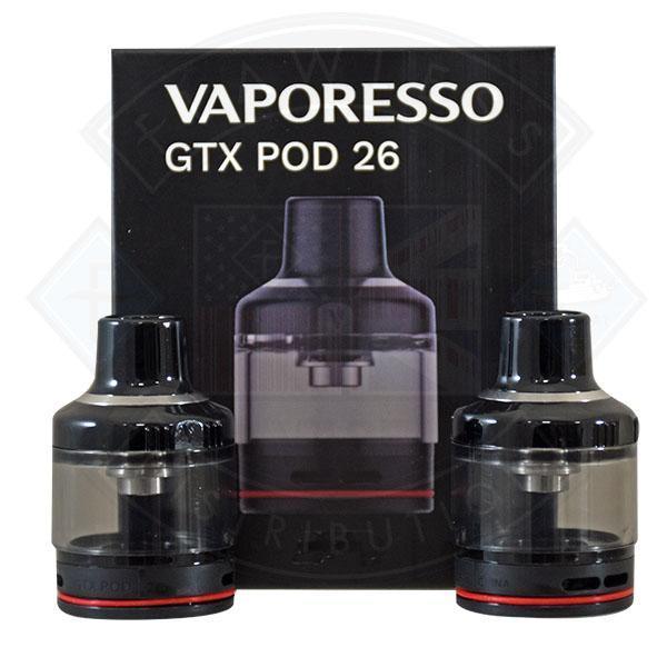 vaporesso gtx pod 26 Buy Vaporesso GTX Pod 26 Replacement Pod | Low Prices