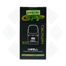 Uwell CALIBURN GPP Integrated Coil Cartridge Pods Side Refill/ 3 Pack