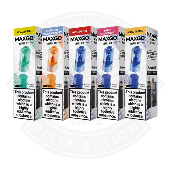 RELX MaxGo 12K and 33K Prefilled Pod