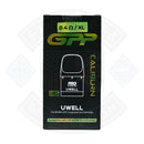 Uwell CALIBURN GPP Integrated Coil Cartridge Pods Side Refill/ 3 Pack