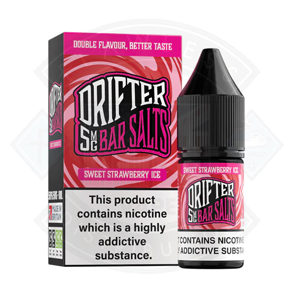 Drifter Bar Salts - Sweet Strawberry Ice Nic Salt 10ml