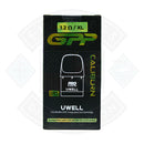 Uwell CALIBURN GPP Integrated Coil Cartridge Pods Side Refill/ 3 Pack