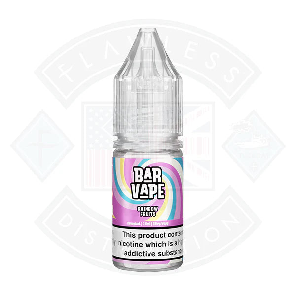 Bar Vape Nic Salt 10ml Rainbow Fruits