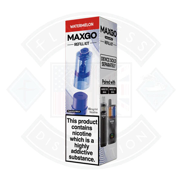 RELX MaxGo 12K and 33K Prefilled Pod