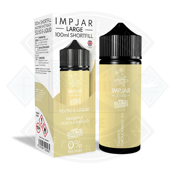 IMP JAR Large - Pineapple Peach & Mango 100ml Shortfill