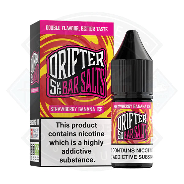 Drifter Bar Salts - Strawberry Banana Ice Nic Salt 10ml