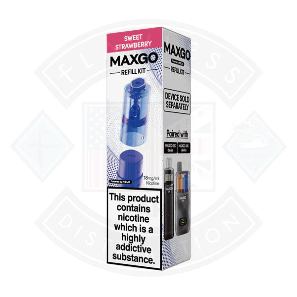 RELX MaxGo 12K and 33K Prefilled Pod