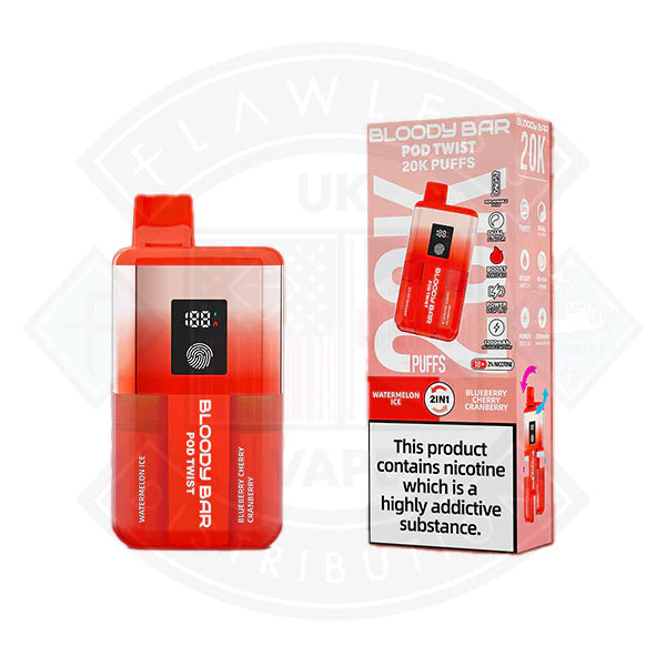 Bloody Bar 20K POD TWIST Prefilled Vape Kit