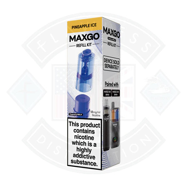 RELX MaxGo 12K and 33K Prefilled Pod