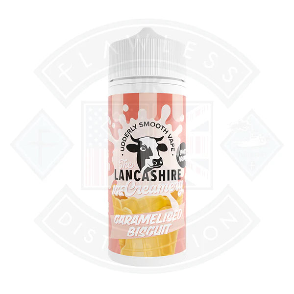 The Lancashire Creamery – Caramelised Biscuit 100ml Shortfill