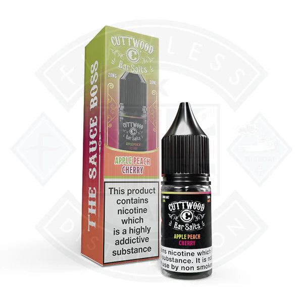 Cuttwood Bar Salt Apple Peach Cherry 10ml