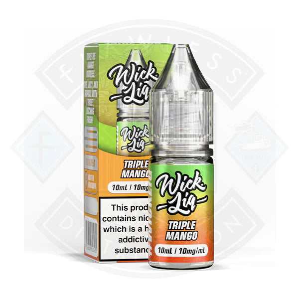 Wick Liquor Triple Mango Nic Salt E-Liquid 10ml