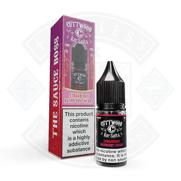 Cuttwood Bar Salt Strawberry Raspberry Cherry 10ml
