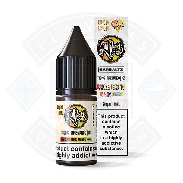 Ruthless Bar Saltz  Salt Frozen Exotic Mango on Ice 10ml