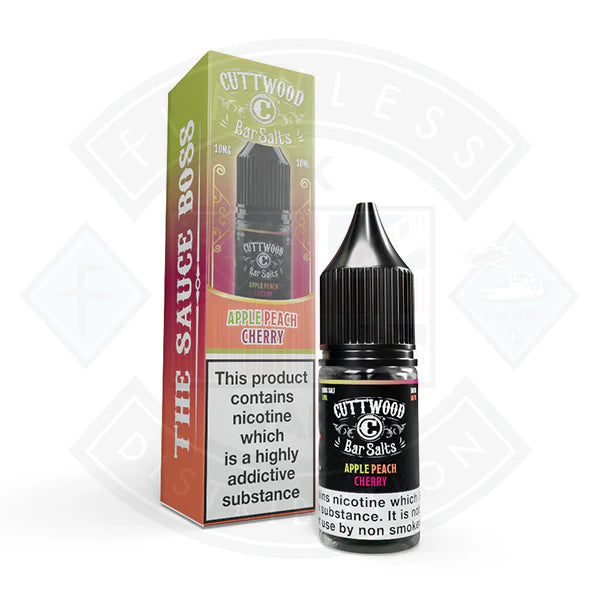 Cuttwood Bar Salt Apple Peach Cherry 10ml
