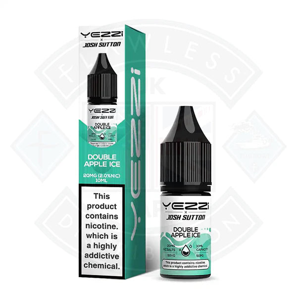 Yezzi Josh Sutton Nic Salts  Double Apple Ice 10ml