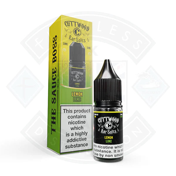 Cuttwood Bar Salt Lemon Lime 10ml