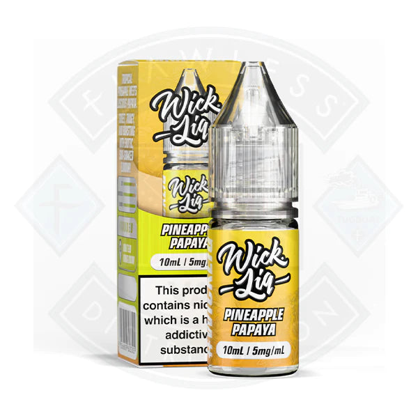 Wick Liquor Pineapple Papaya Nic Salt E-Liquid 10ml