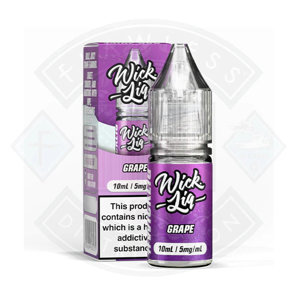 Wick Liquor Grape Nic Salt E-Liquid 10ml
