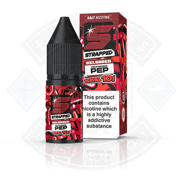 Strapped Reloaded Nic Salt 10ml Professor Pep