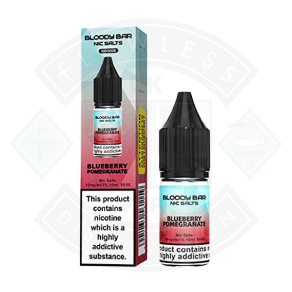 Bloody Bar Nic Salts Blueberry Pomegranate 10ml