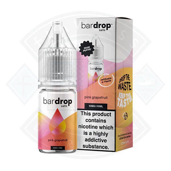Bar Drop Salts Pink Grapefruit 10ml