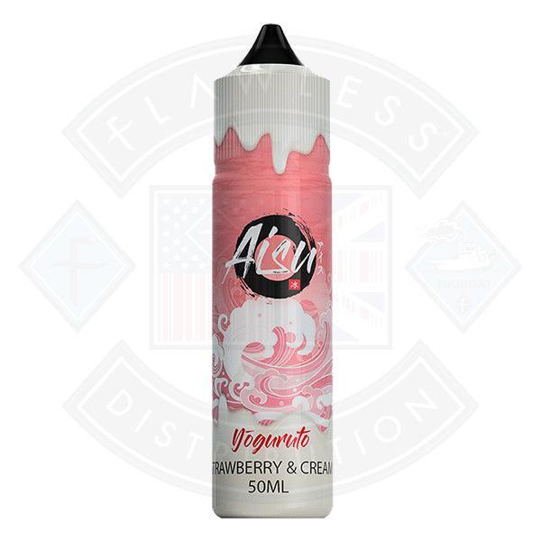 AISU Yoguruto Strawberry & Cream 50ml 0mg Shortfill E-Liquid