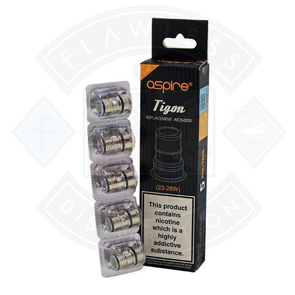 Aspire Tigon Replacement Atomizer (23-28W) 0.4 Ohms 5 Pack