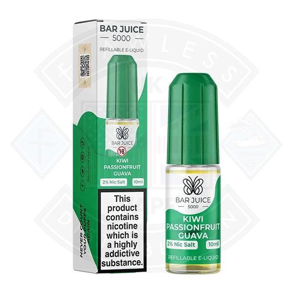 Bar Juice 5000 Nic Salt Kiwi Passionfruit Guava 10ml