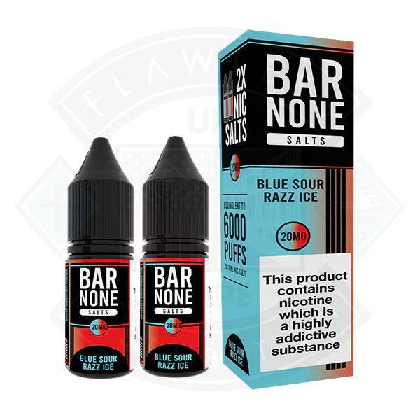 Bar None Blue Sour Razz Ice Nic Salts Twin Pack 10ml