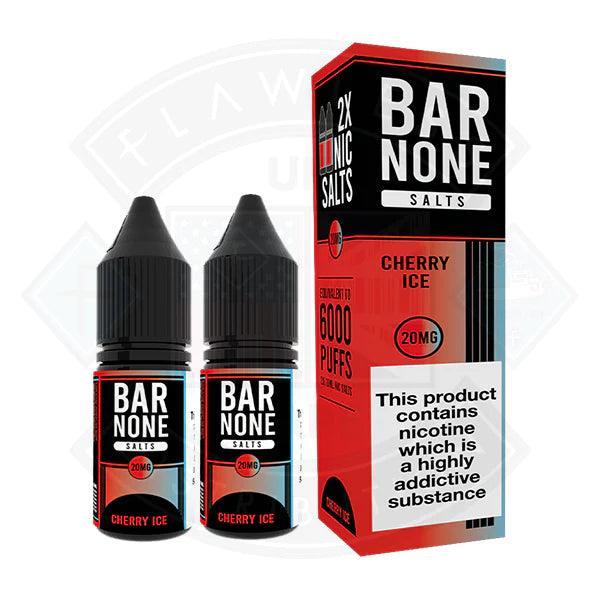 Bar None Cherry Ice Nic Salts Twin Pack 10ml