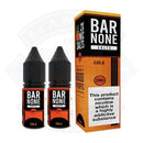 Bar None Cola Nic Salts Twin Pack 10ml