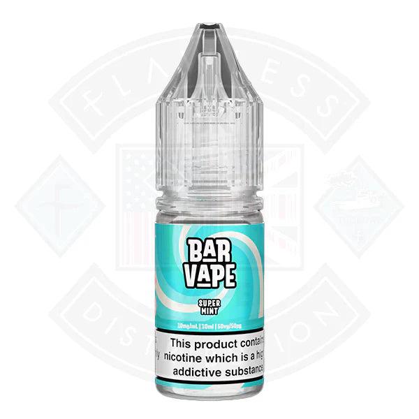 Bar Vape Nic Salt 10ml Super Mint