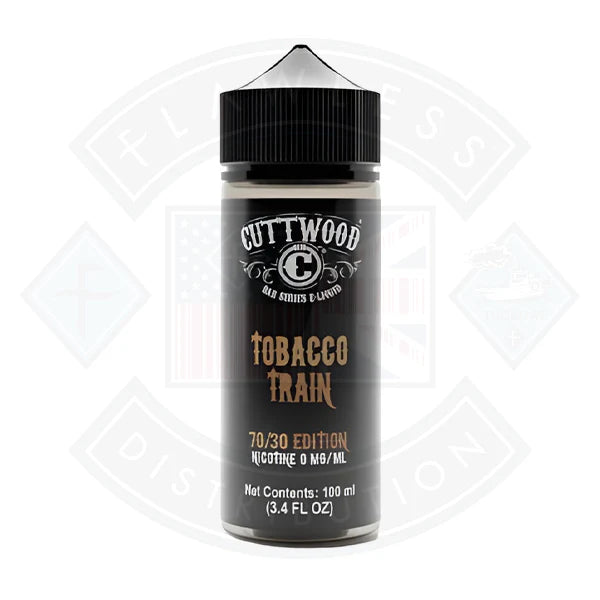 Cuttwood 70/30 Edition - Tobacco Train 0mg 100ml Shortfill