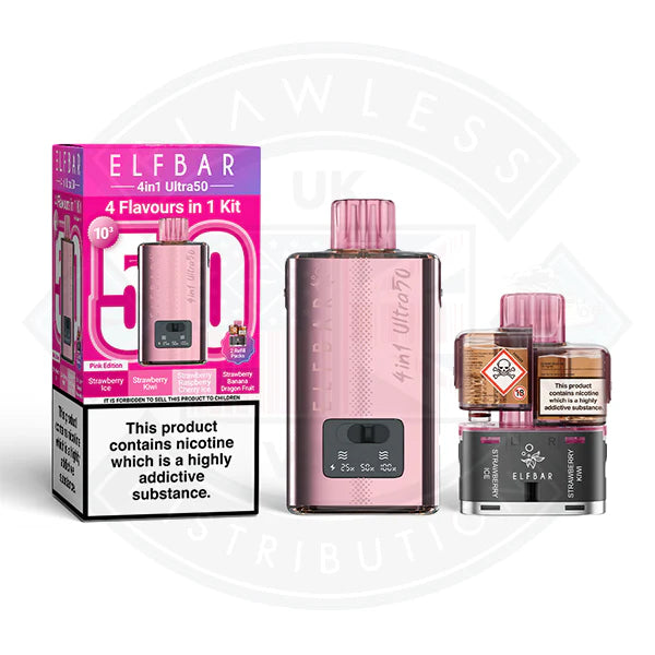 Elf Bar 4 in 1 Ultra 50 Prefilled Pod Kit