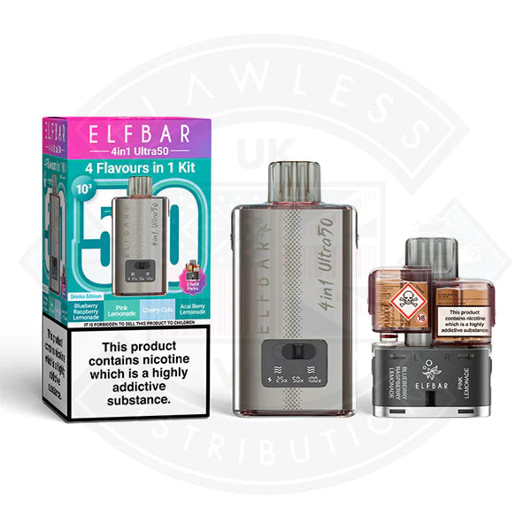 Elf Bar 4 in 1 Ultra 50 Prefilled Pod Kit
