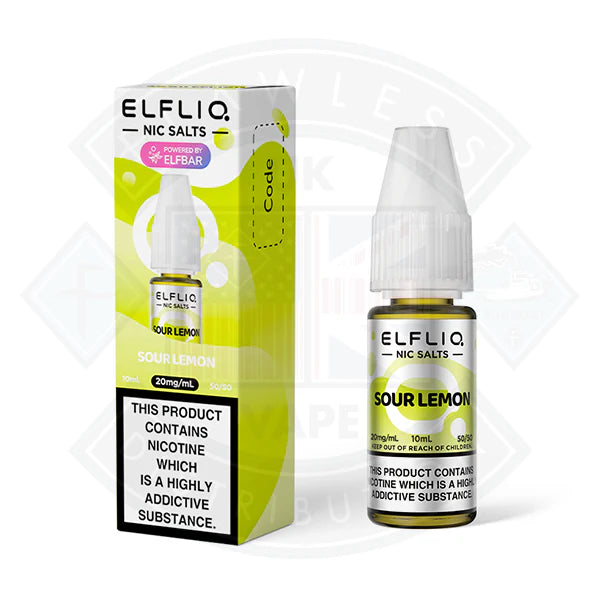 Elf Bar ELFLIQ Sour Lemon Nic Salt 10ml