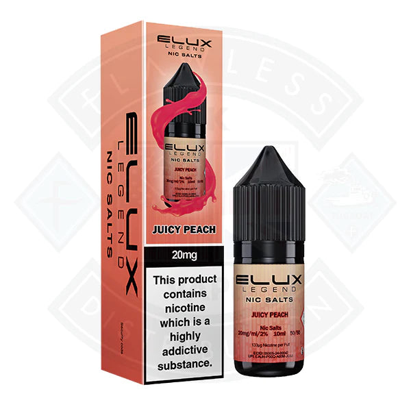Elux Legend Nic Salt - Juicy Peach 10ml