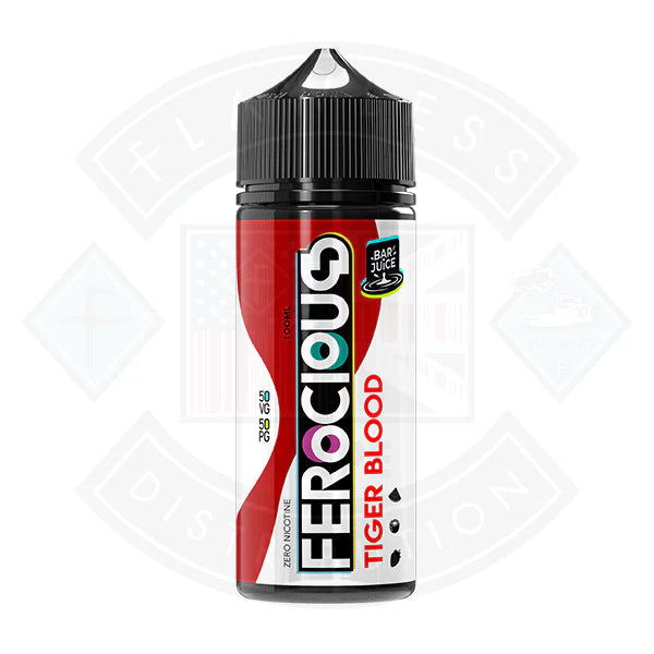 Ferocious Bar Juice Tiger Blood 0mg 100ml Shortfill