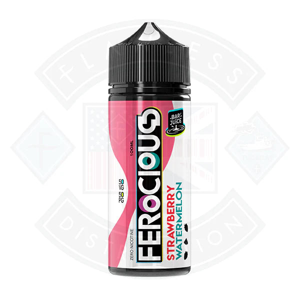 Ferocious Bar Juice Strawberry Watermelon 0mg 100ml Shortfill