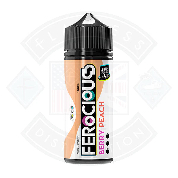 Ferocious Bar Juice Berry Peach 0mg 100ml Shortfill