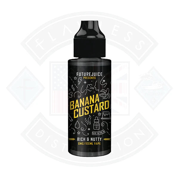 Future Juice - Banana Custard 0mg 100ml Shortfill