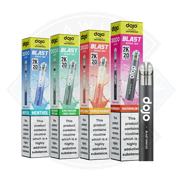Vaporesso Dojo Blast 2000 GO Transparent Prefilled Vape Kit