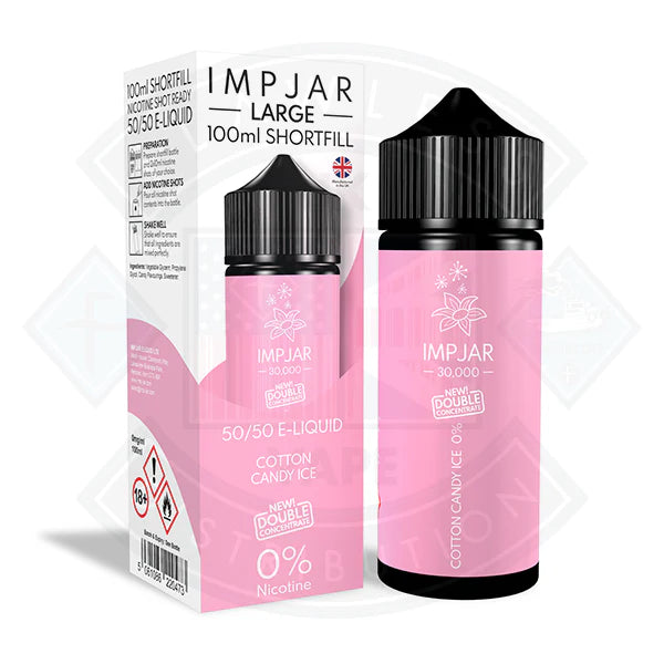 IMP JAR Large - Cotton Candy 100ml Shortfill