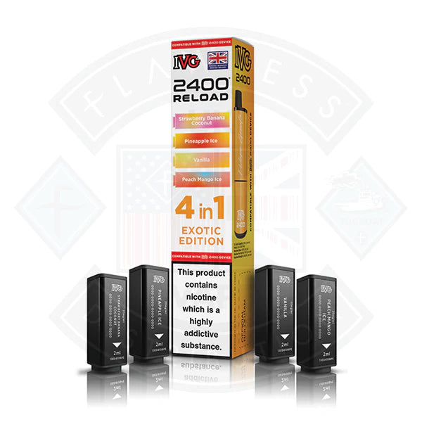 IVG 2400 Reload 4in1  Prefilled Pods