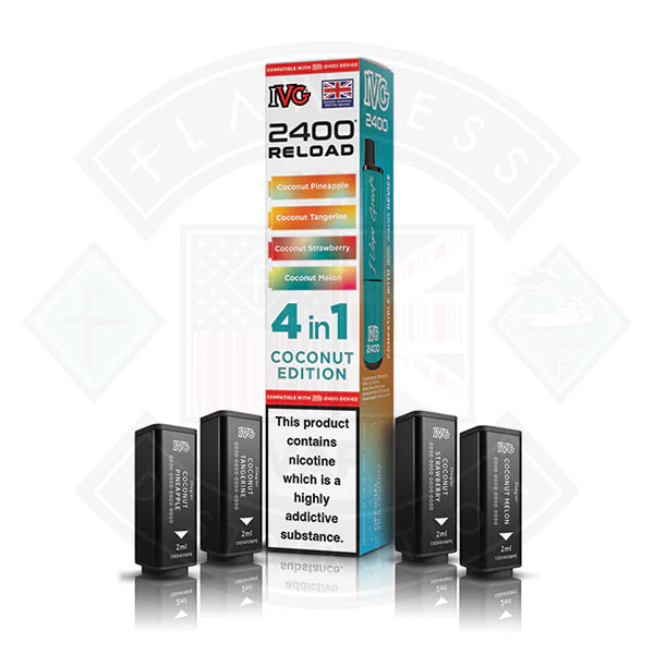 IVG 2400 Reload 4in1  Prefilled Pods