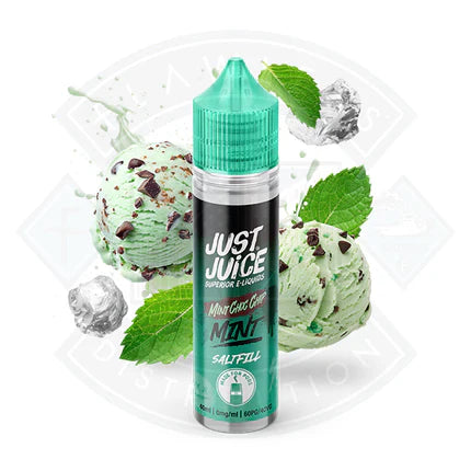 Just Juice Bar - Mint Choc Chip 40ml 0mg Shortfill E-Liquid